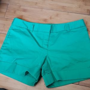 Kelly green shorts